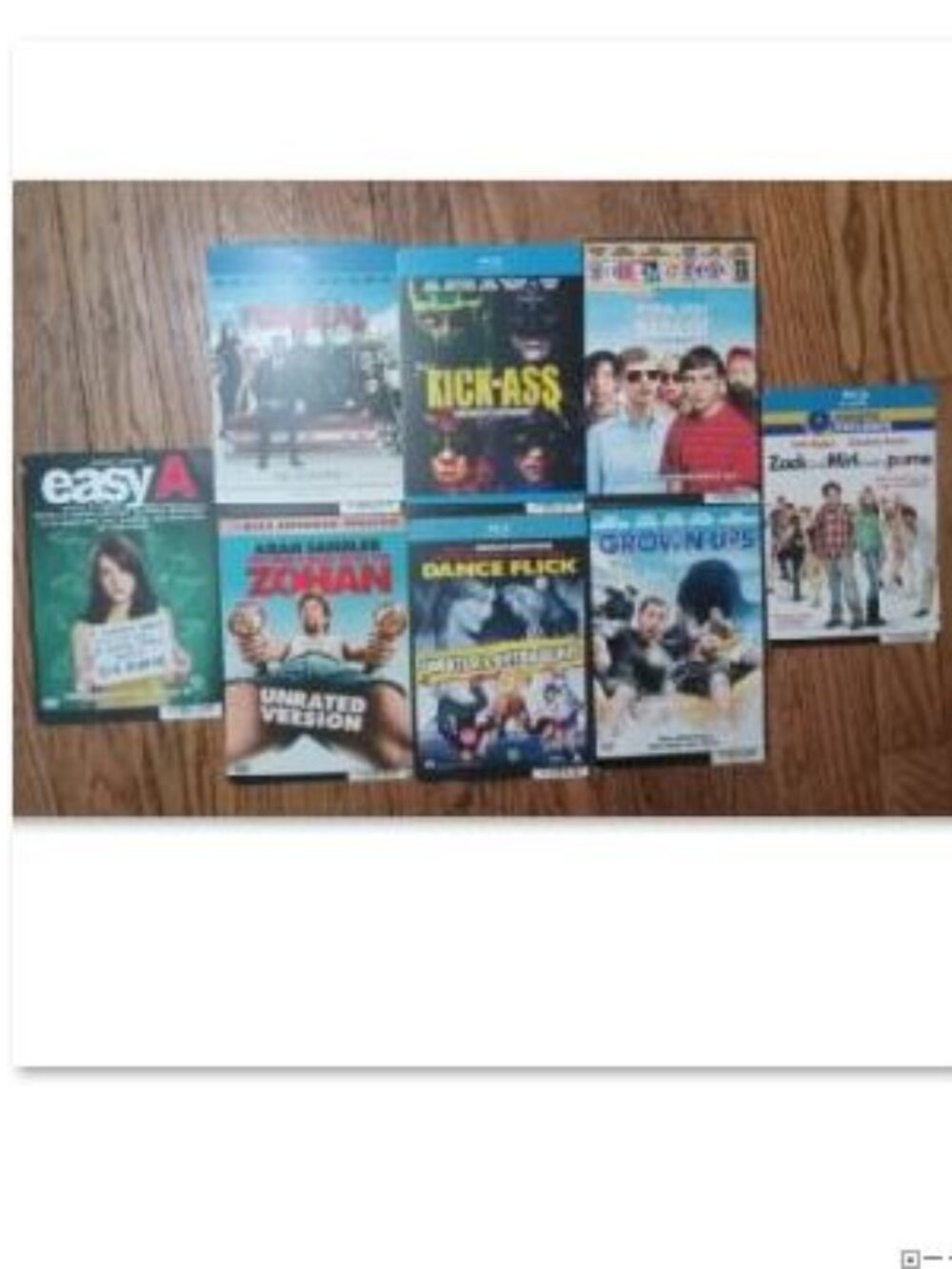 Blockbuster 8x5.5 Movie Backer Cards 10 Comedy Movie Posters